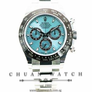 Rolex Cosmograph Daytona Platinum 116506 Ice-Blue Index - Discontinued