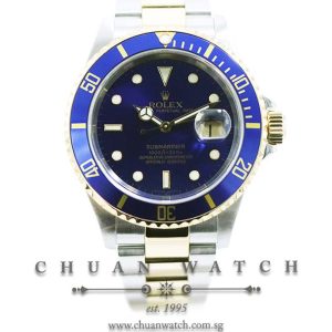 Rolex Submariner Date Two-Tone 16613 Blue - Discontinued