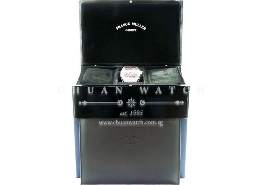 Franck Muller Vanguard Steel Red Ergal V 45 SC DT AC ER - Image 3