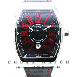 Franck Muller Vanguard Steel Red Ergal V 45 SC DT AC ER