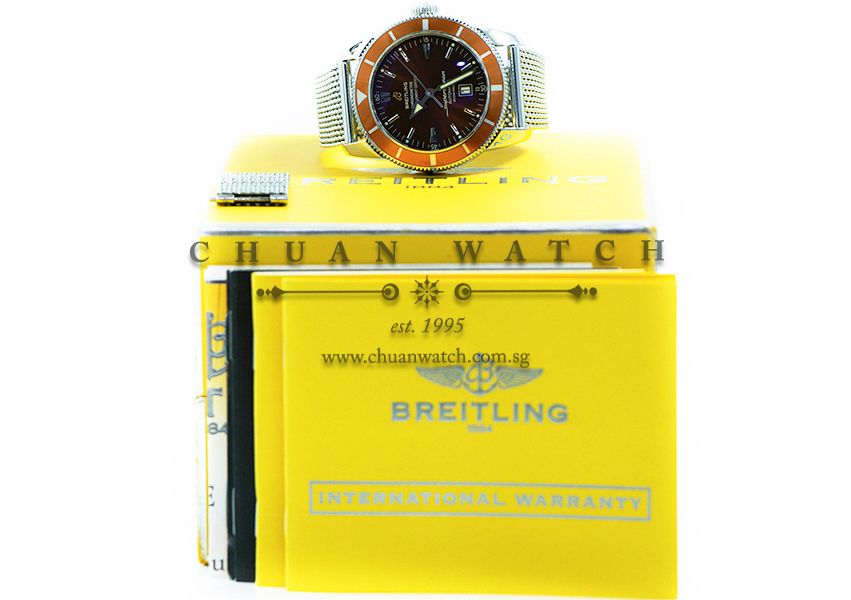 Breitling SuperOcean Heritage 46 A17320 Brown - Discontinued - Image 3