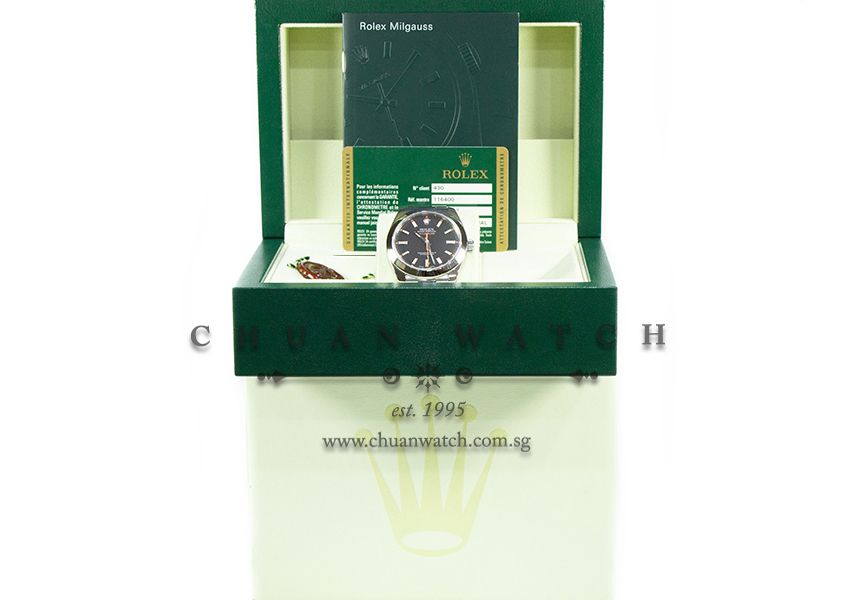 Rolex Milgauss 116400 Black - Discontinued - Image 3
