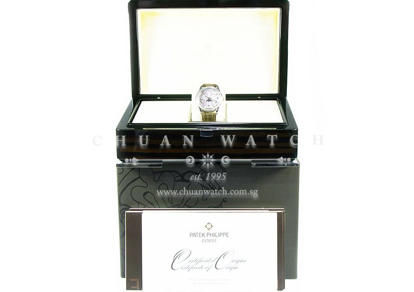 Patek Philippe Ladies Annual Calendar MoonPhase White Gold 37mm 4936G-001 - Discontinued - Image 3