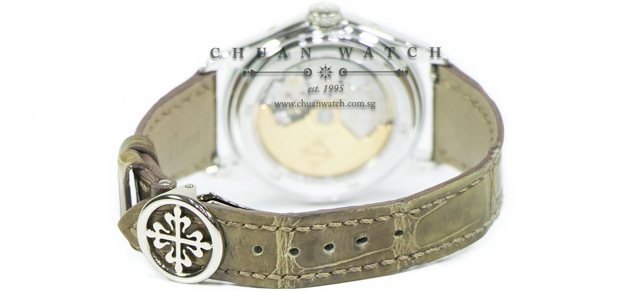 Patek Philippe Ladies Annual Calendar MoonPhase White Gold 37mm 4936G-001 - Discontinued - Image 2