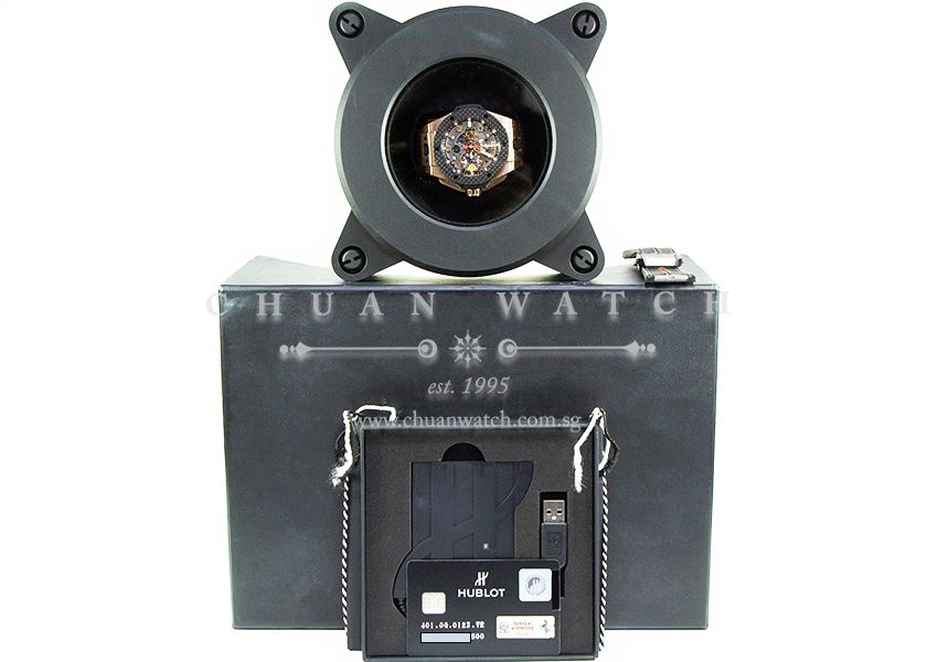 Hublot Big Bang Unico Ferrari King Gold Carbon 45mm 401.OQ.0123.VR - Limited Edition of 500 Pieces Only - Image 3