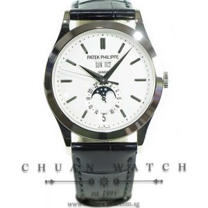 Patek Philippe Annual Calendar MoonPhase White Gold 38.5mm 5396G-011