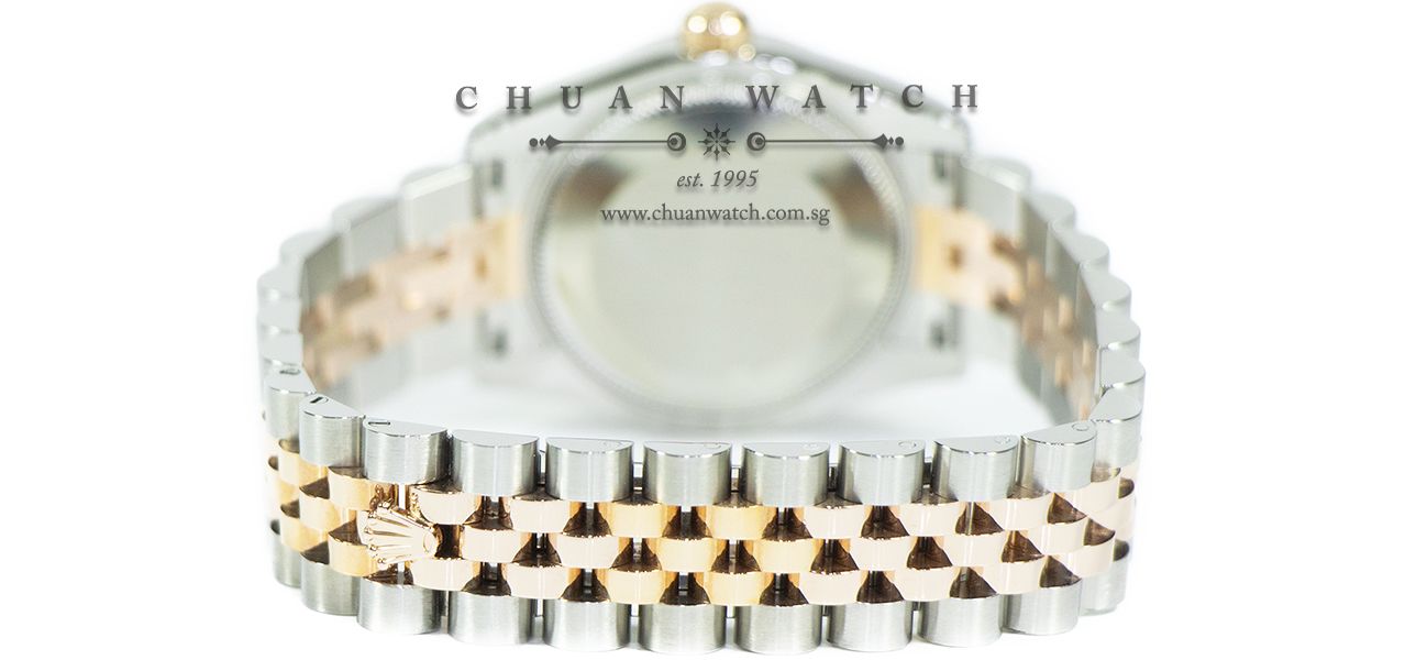 Rolex Boys DateJust Two-Tone 31mm 178271 Pink Jubilee Diamonds - Discontinued - Image 2