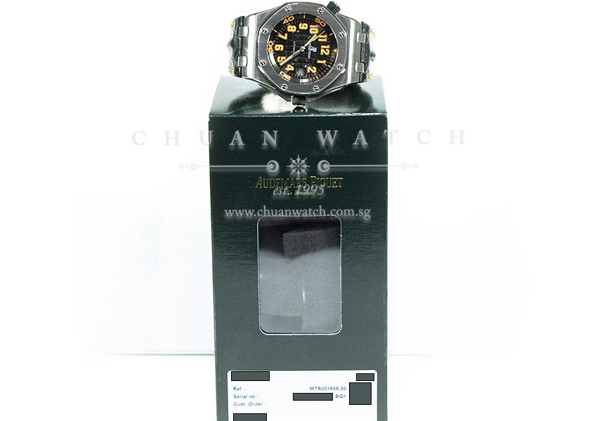 Audemars Piguet Royal Oak Offshore Orange Scuba Steel 42mm 15701ST - Limited Edition of 300 Pieces Only - Image 3