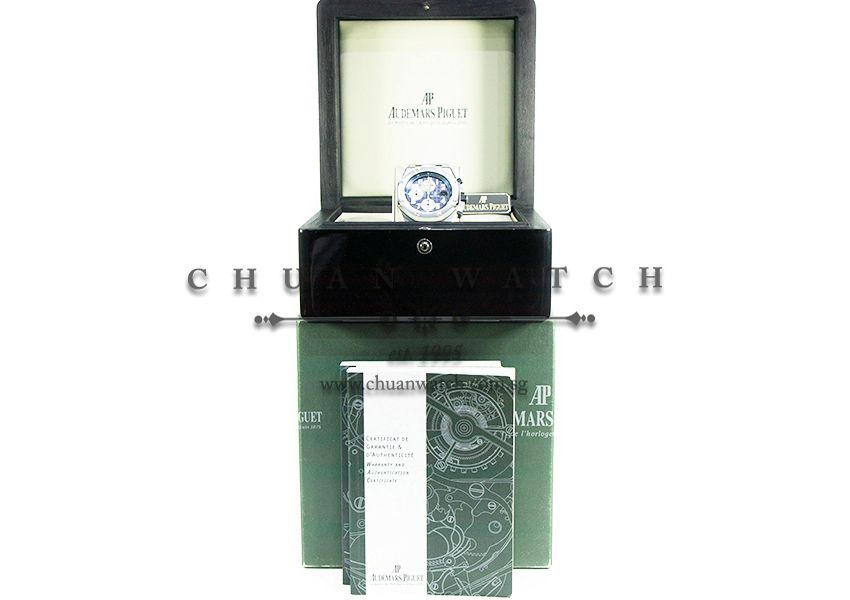Audemars Piguet Royal Oak Offshore Blue Themes Steel 42mm 25721ST - Discontinued - Image 3