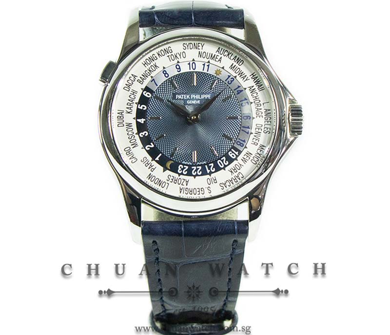Patek Philippe World Time Platinum 37mm 5110P-001 - Discontinued