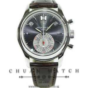 Patek Philippe Annual Calendar Flyback Chronograph Platinum 40.5mm 5960P-001 - Discontinued