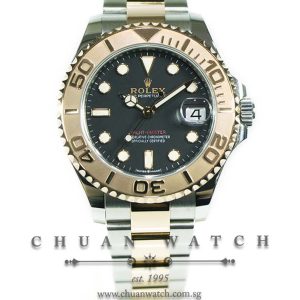 Rolex Yacht-Master Two-Tone 37 268621 Black