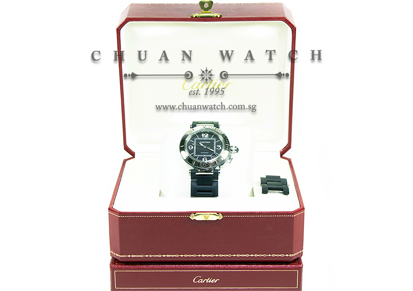 Cartier Pasha Seatimer Large Automatic 40.5mm W31077U2 - Discontinued - Image 2