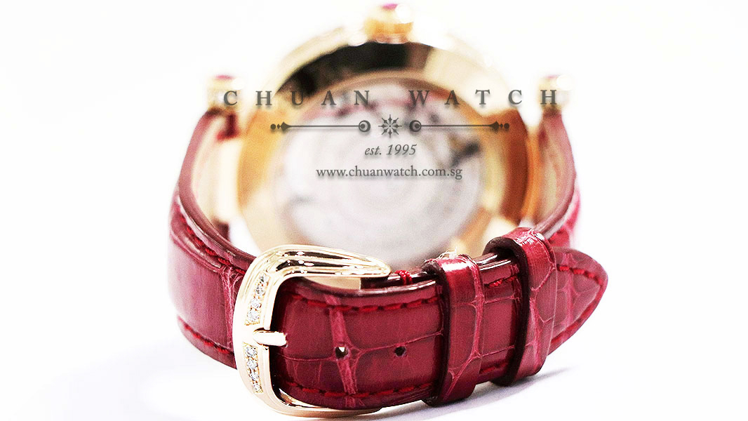 Franck Muller Double Mystery Rose Gold Ruby 39mm DM 39 D 2R CD RU 5N - Discontinued Reference - Image 3