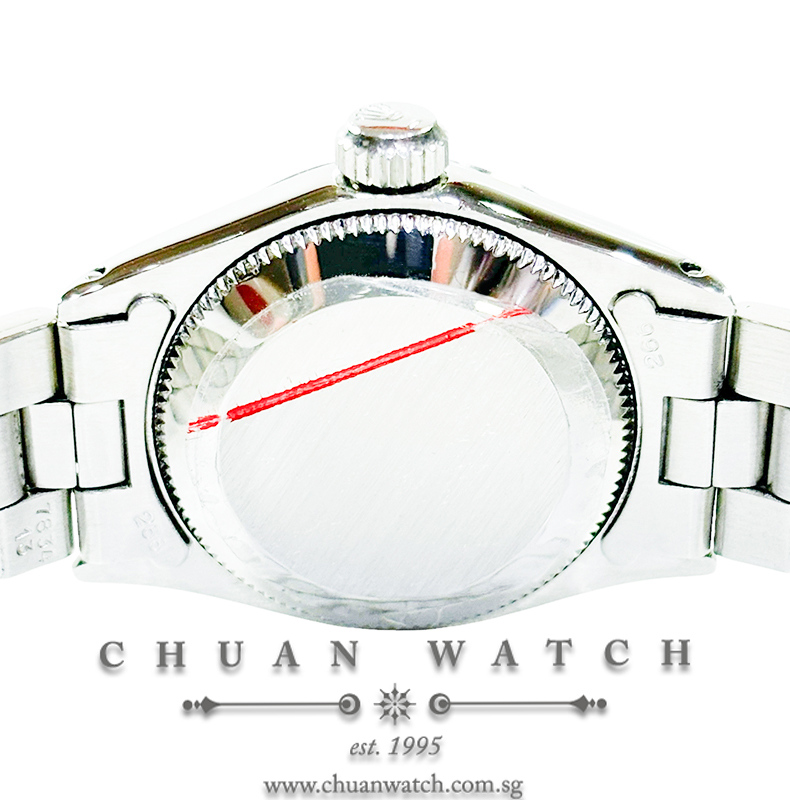 Rolex Vintage Ladies' Oyster Perpetual Date 26mm 6516 Silver Index Tritium 'Sigma' - Discontinued - Image 2