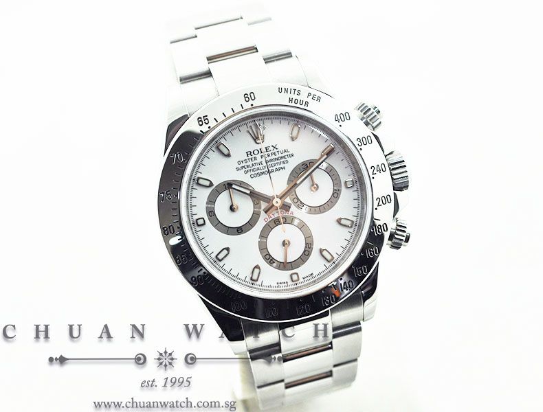 Rolex Cosmograph Daytona 116520 White - Discontinued - Image 3