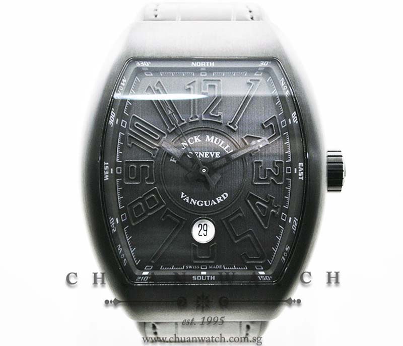 Franck Muller Vanguard PVD-Titanium V 45 SC DT TT NR BR NR
