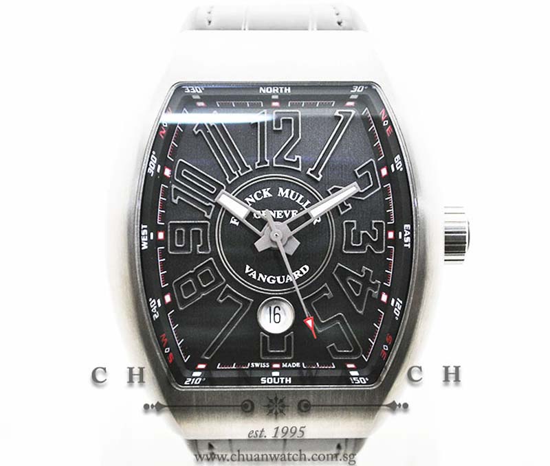 Franck Muller Vanguard Titanium V 45 SC DT TT BR NR