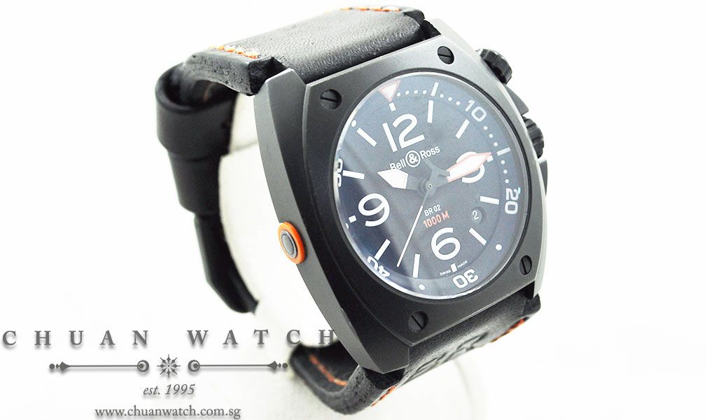 Bell & Ross Marine Diver 1000M BR02-20-S - Image 3