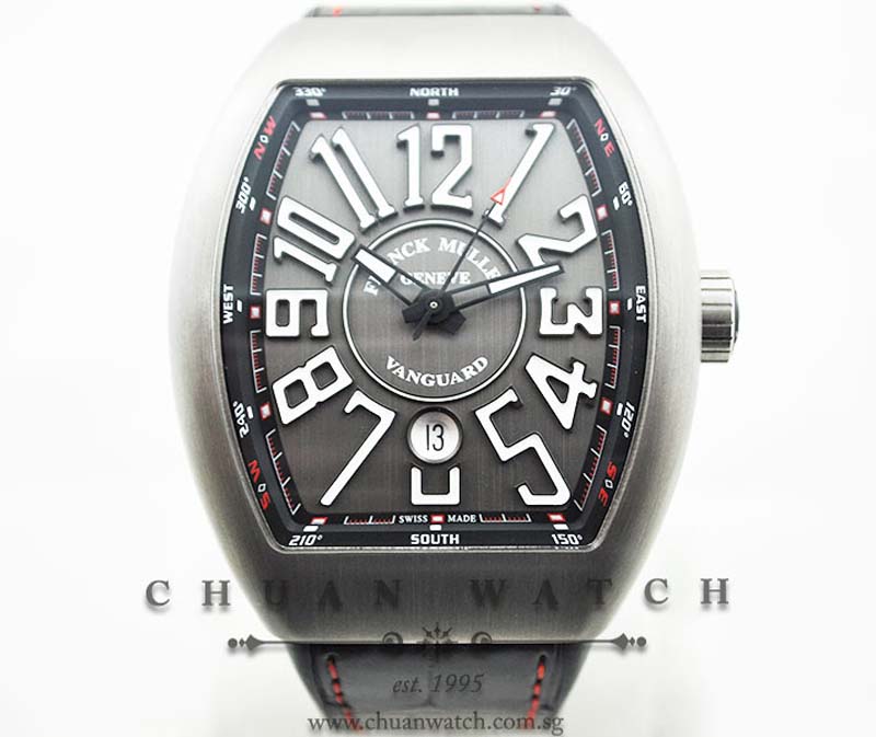 Franck Muller Vanguard Titanium V 45 SC DT TT BR NR