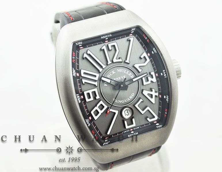 Franck Muller Vanguard Titanium V 45 SC DT TT BR NR - Image 3