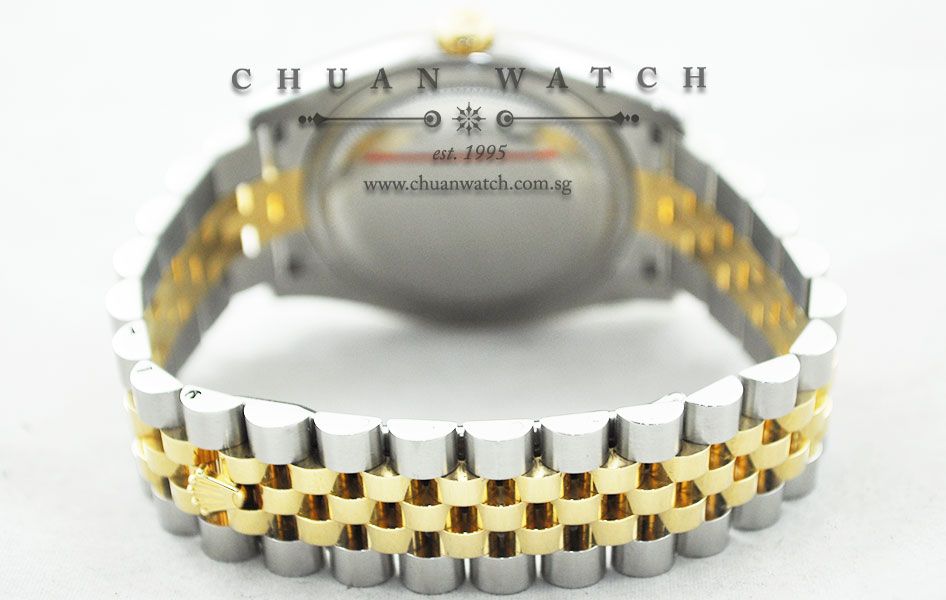 Rolex Gents DateJust 36mm 116233 Silver Rhodium Baton - Image 4