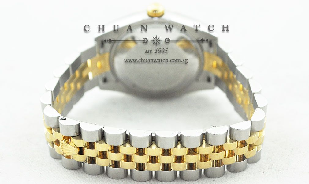 Rolex Boys DateJust 31mm 178273 Champagne Jubilee Diamonds - Image 4