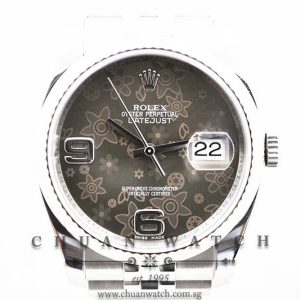 Rolex Gents DateJust 36mm 116234 Bronze Flowers 6.9.