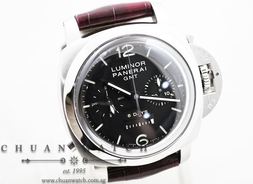 Panerai Luminor 1950 8-Days GMT Chrono Monopulsante Pam 275 N - Discontinued - Image 3