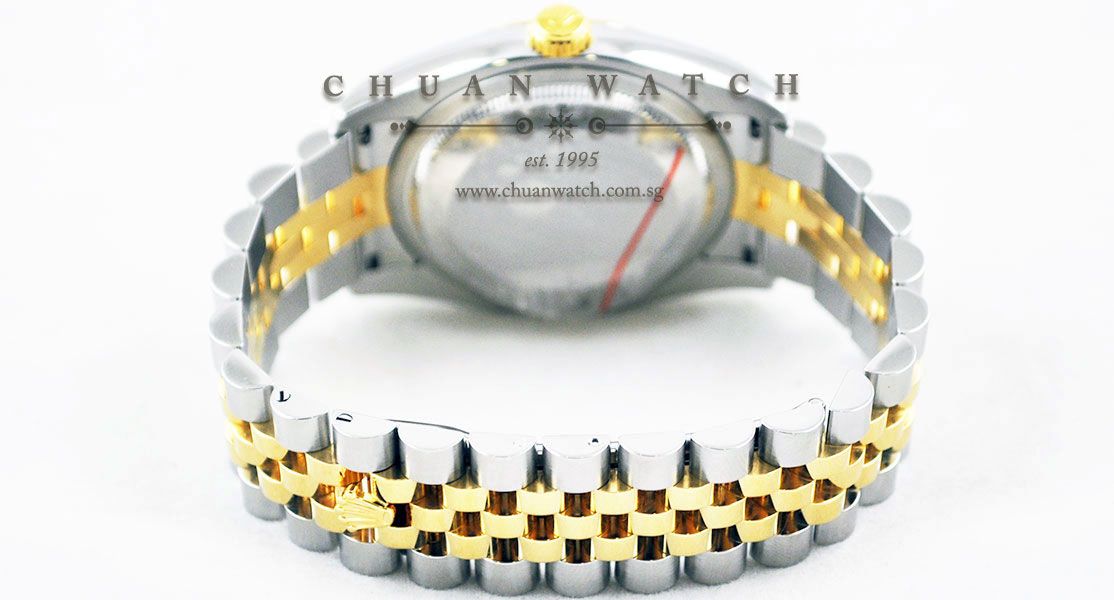 Rolex Gents DateJust 36mm 116233 Black Rhodium Diamonds - Image 4