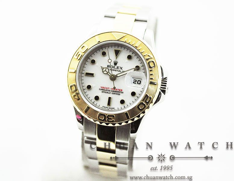 Rolex Yacht-Master Ladies 29mm 169623 White - Image 2