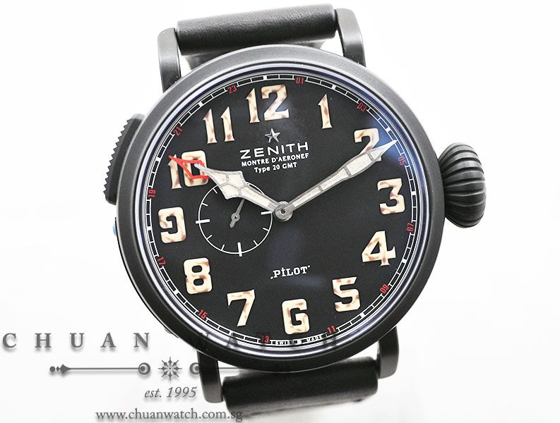 Zenith Pilot Montre dAeronef Type 20 GMT 96.2431.693/21.C738 - Limited Edition of 1903 Pieces Only - Image 3