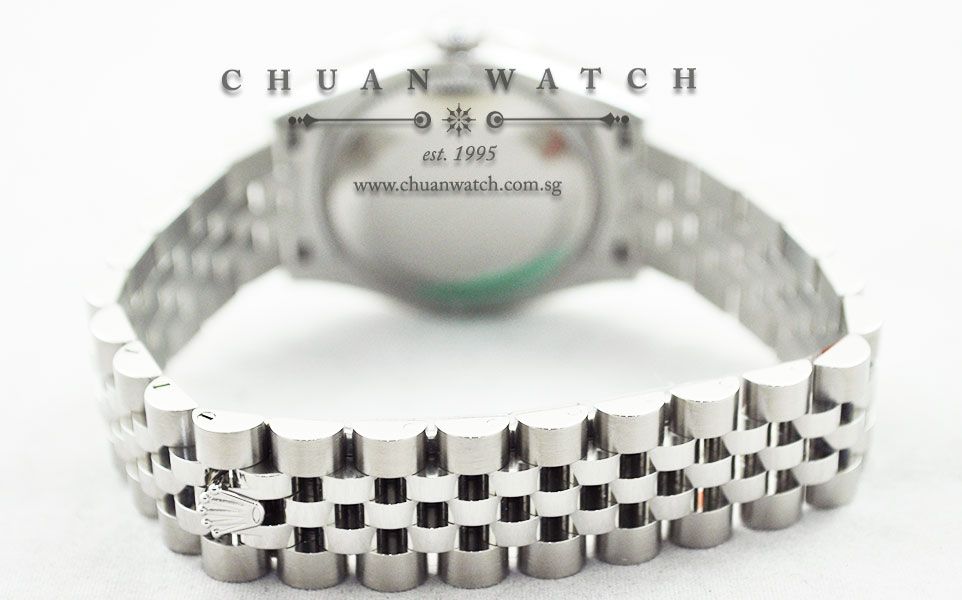 Rolex Boys DateJust 31mm 178344 Purple Roman VI 11BR - Image 4