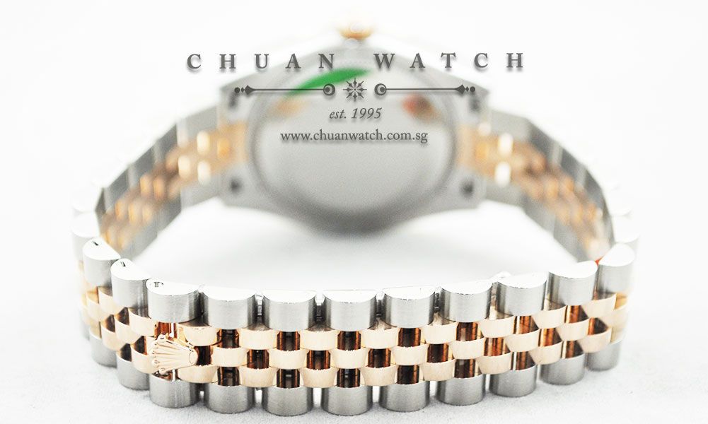 Rolex Boys DateJust 31mm 178271 Pink Sunburst Diamonds - Image 4