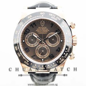 Rolex Cosmograph Daytona Everose 116515LN Chocolate Sunburst Arabic
