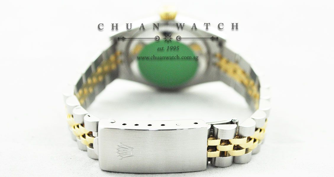 Rolex Ladies DateJust 26mm 69173 Black Sunburst Diamonds - Discontinued - Image 4