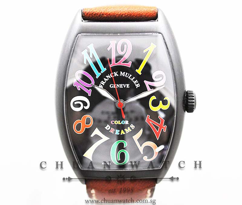 Franck Muller Black Casablanca Color Dreams 6850 SC NR
