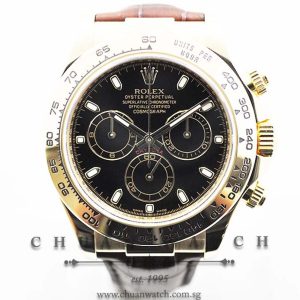 Rolex Cosmograph Daytona 116518 Black Baton