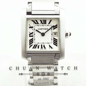 Cartier Tank Francaise Date Quartz 2465
