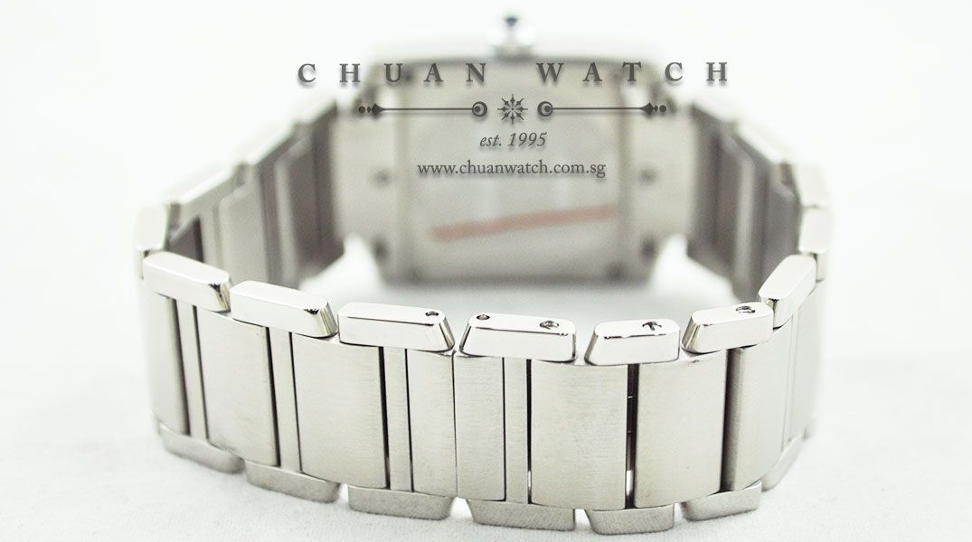 Cartier Tank Francaise Date Quartz 2465 - Image 4