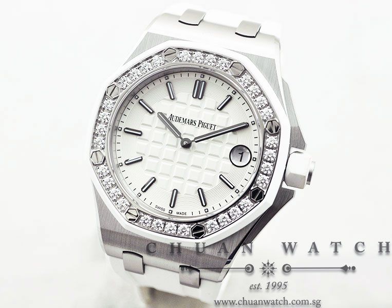 Audemars Piguet Ladies Royal Oak Offshore Quartz 37mm 67540SK - Image 2