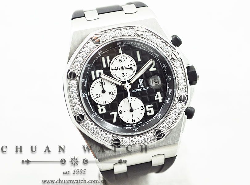 Audemars Piguet Royal Oak Offshore Rubber Clad Black 25940SK - Discontinued - Image 3