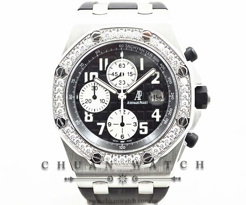Audemars Piguet Royal Oak Offshore Rubber Clad Black 25940SK - Discontinued