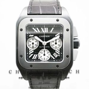 Cartier Santos 100 XL Chronograph Carbon Titanium W2020005 - Discontinued