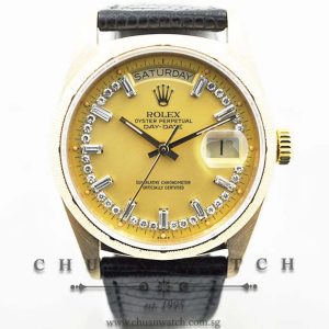 Rolex Vintage Gents Day-Date President Bark Finish 36mm 18078 - Discontinued