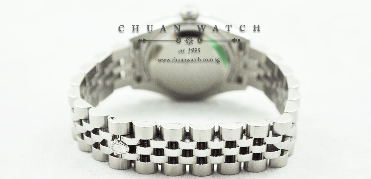 Rolex Ladies DateJust 26mm 179174 Black MOP Diamonds - Image 4