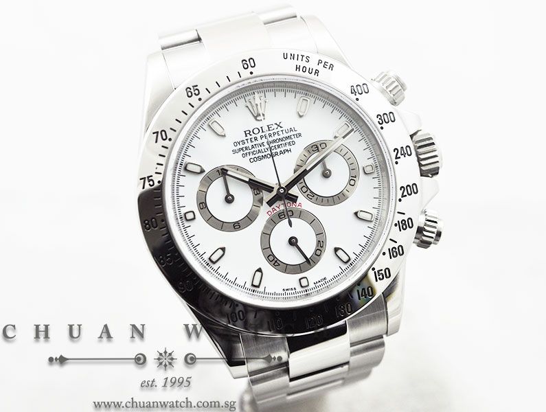 Rolex Cosmograph Daytona 116520 White - Discontinued - Image 3