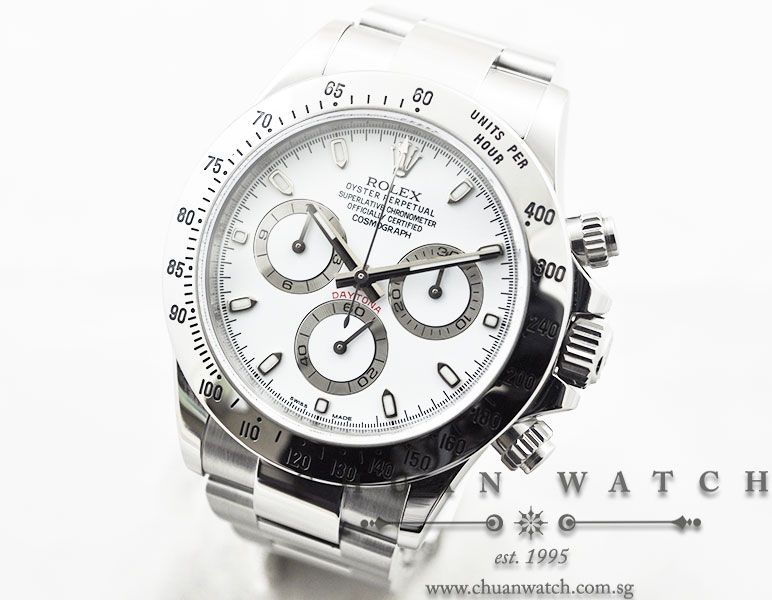 Rolex Cosmograph Daytona 116520 White - Discontinued - Image 2