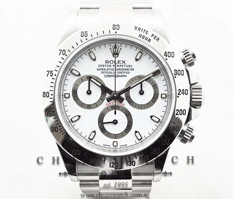 Rolex Cosmograph Daytona 116520 White - Discontinued