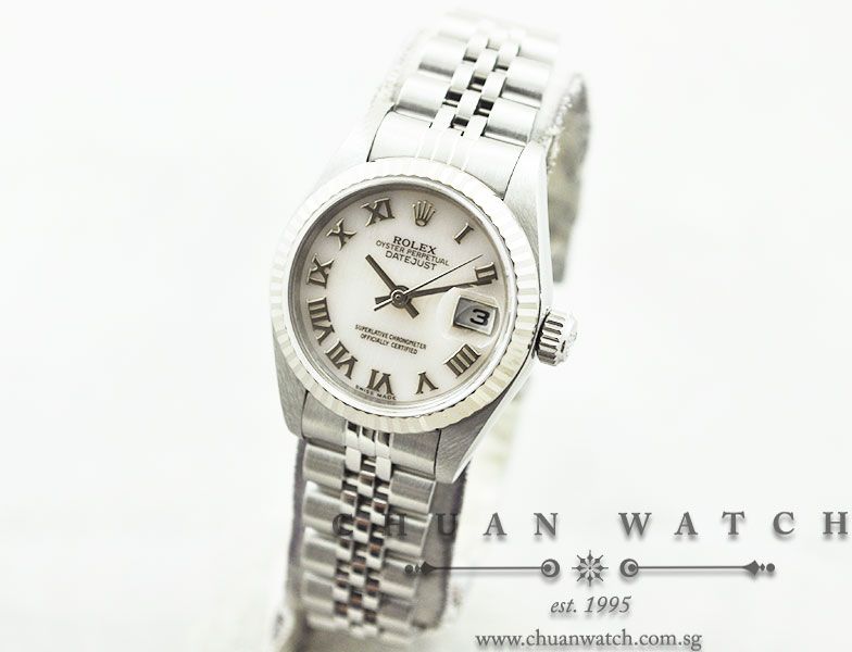 Rolex Ladies DateJust 26mm 79174 Pink MOP Roman - Discontinued - Image 2